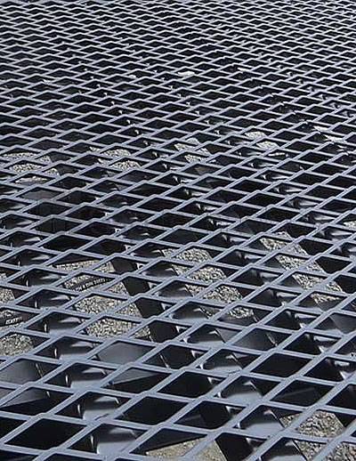 Expanded Metal Grating Using